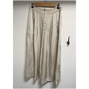Sea New York Cream Striped Dress Pants